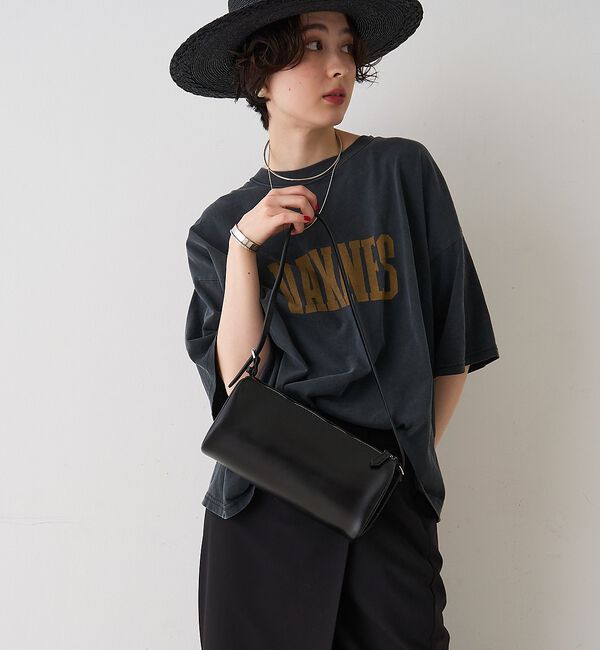 Rouge vif「【YAHKI/ヤーキ】SOFT W FACEワンショルダーミニバッグ」|ショルダー・メッセンジャー|