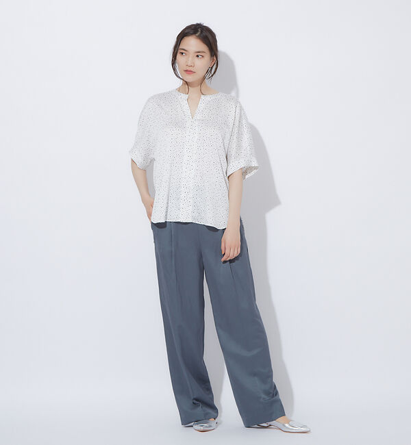 qualite「【セットアップ対応】ブライトリネンパンツ」|その他|