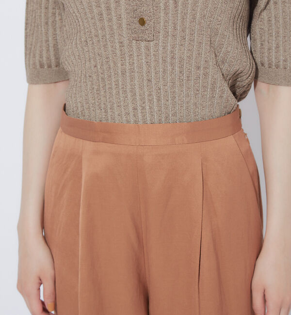 qualite「【セットアップ対応】ブライトリネンパンツ」|その他|