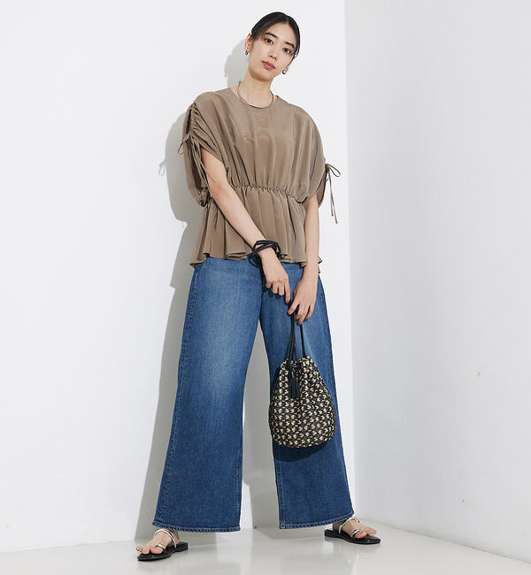 qualite「タッセル巾着バック」|ショルダー・メッセンジャー|