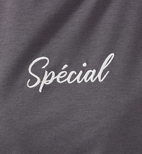 abahouse mavie「ロゴ＆刺繍コンパクトT」|Tシャツ・カットソー|