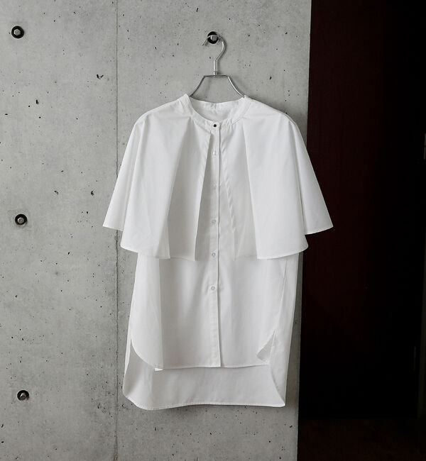 NOMINE「ギャザーボリュームカラーブラウス」|シャツ・ブラウス|