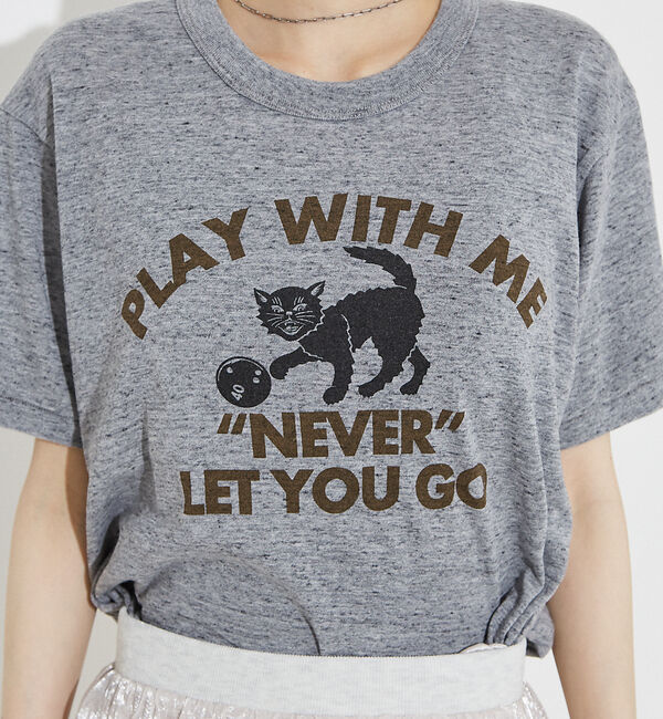 NOMINE「【RUSSELL/ラッセル別注】 CAT/猫 モチーフ Tシャツ」|Tシャツ・カットソー|