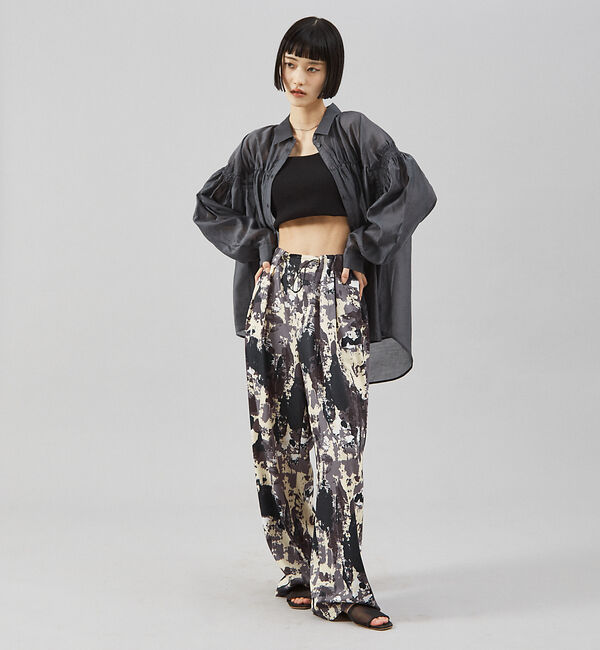 NOMINE「シアー シャーリング シャツ」|シャツ・ブラウス|