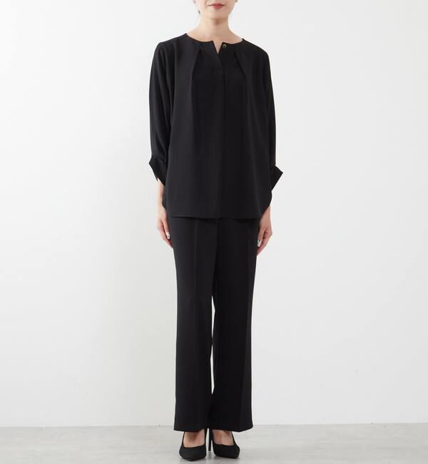 TIARA「タックワイドドレープパンツ」|その他|