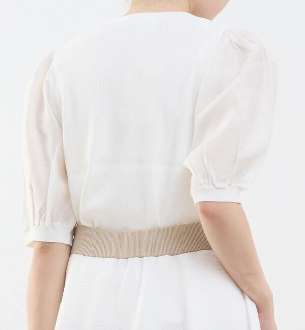 TIARA「シアースリーブニット」|ニット・セーター|