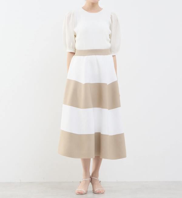 TIARA「シアースリーブニット」|ニット・セーター|