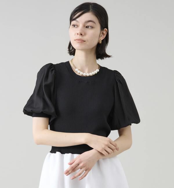 TIARA「シアースリーブニット」|ニット・セーター|