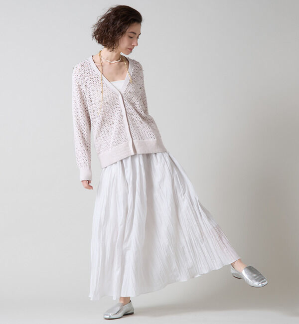 Liesse「パールニットカーディガン」|カーディガン|