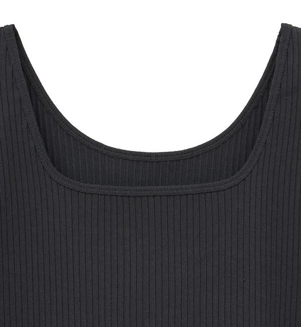 Liesse「ワイドテレコタンク」|Tシャツ・カットソー|