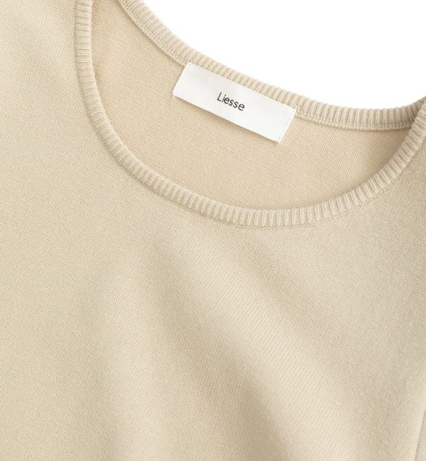 Liesse「布帛コンビニット」|ニット・セーター|