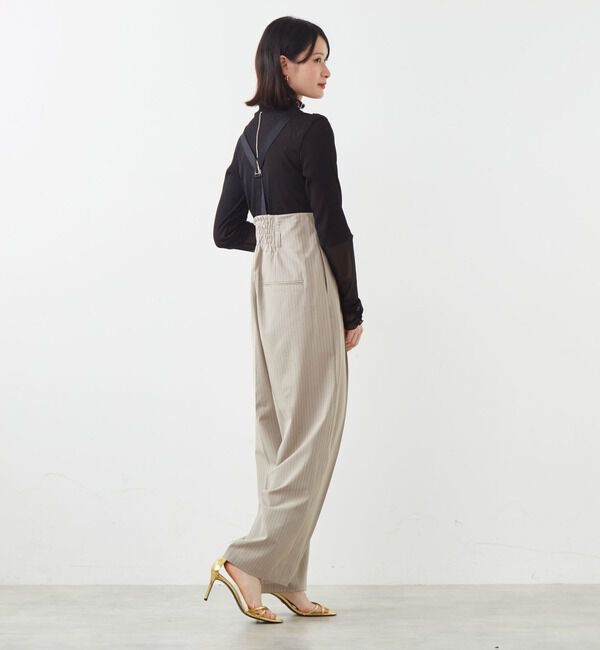 Soffitto「サスペンダー付き2WAYストレッチストライプパンツ」|その他|