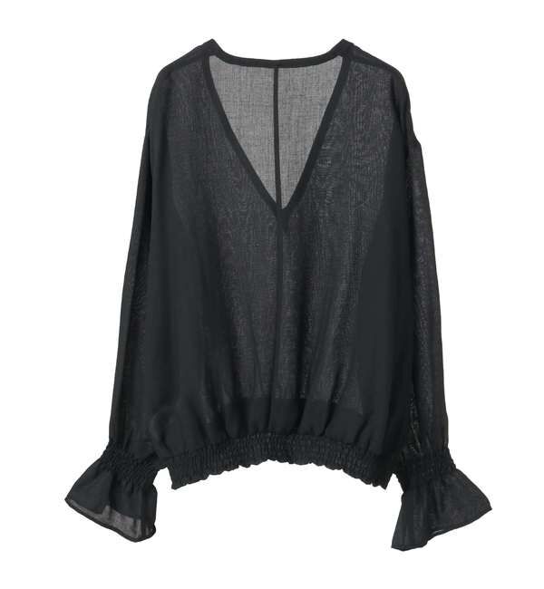 Soffitto「深Vネックブラウス」|シャツ・ブラウス|