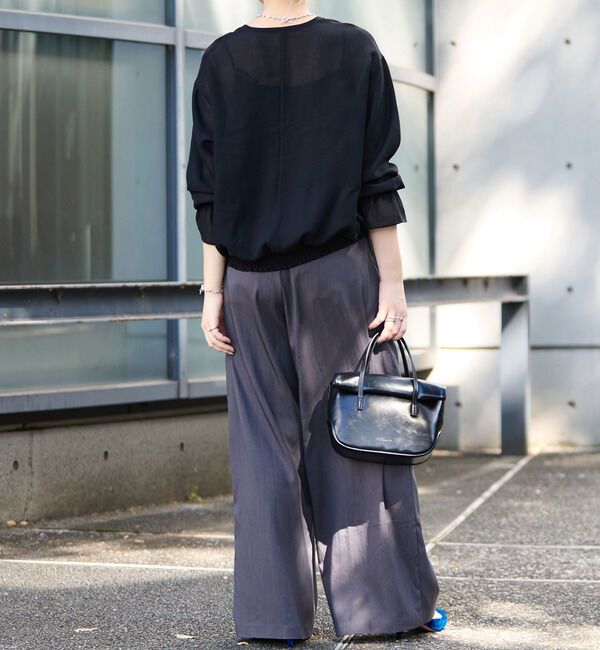 Soffitto「深Vネックブラウス」|シャツ・ブラウス|