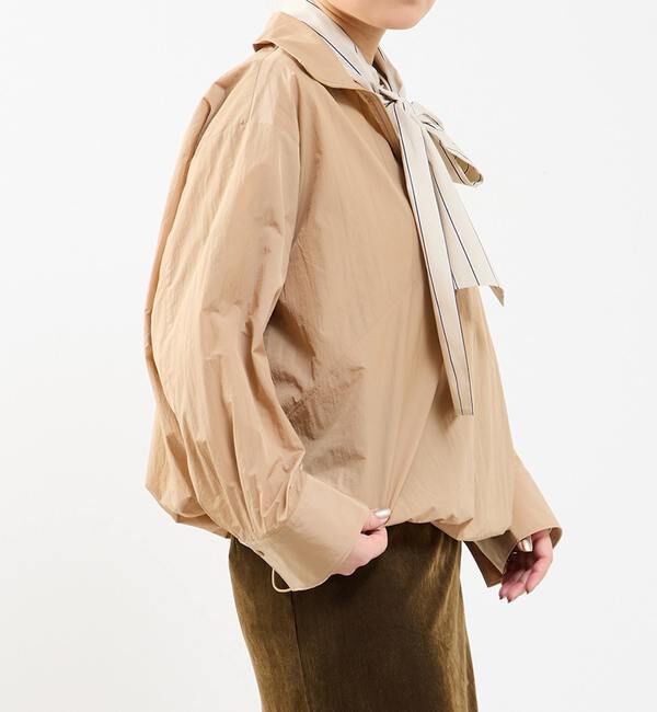 Soffitto「【撥水機能付き】アノラック風ブラウス」|シャツ・ブラウス|