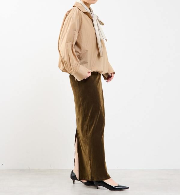 Soffitto「【撥水機能付き】アノラック風ブラウス」|シャツ・ブラウス|