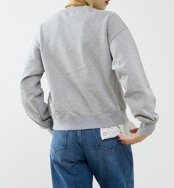 SOFFITTO「サテンドッキングスウェット」|スウェット・ジャージ|