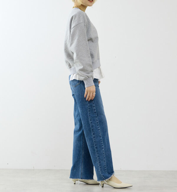 SOFFITTO「サテンドッキングスウェット」|スウェット・ジャージ|