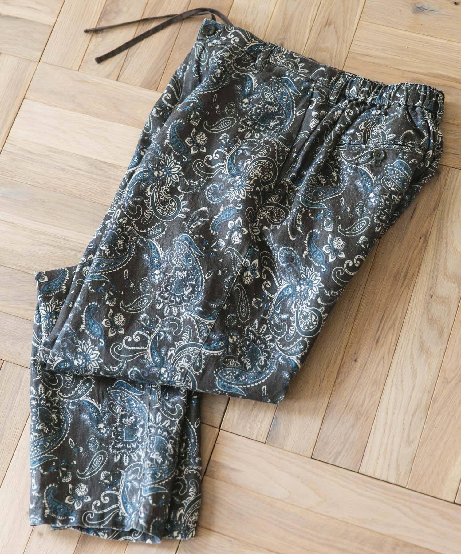 URBAN RESEARCH DOORS「『XLサイズ/WEB限定』ツイルリネン イージートラウザー」|その他|