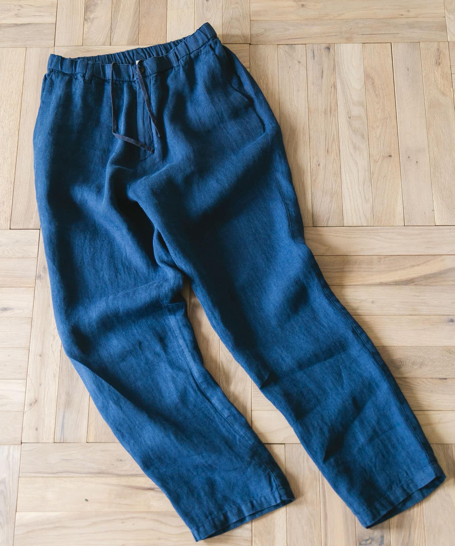 URBAN RESEARCH DOORS「『XLサイズ/WEB限定』ツイルリネン イージートラウザー」|その他|