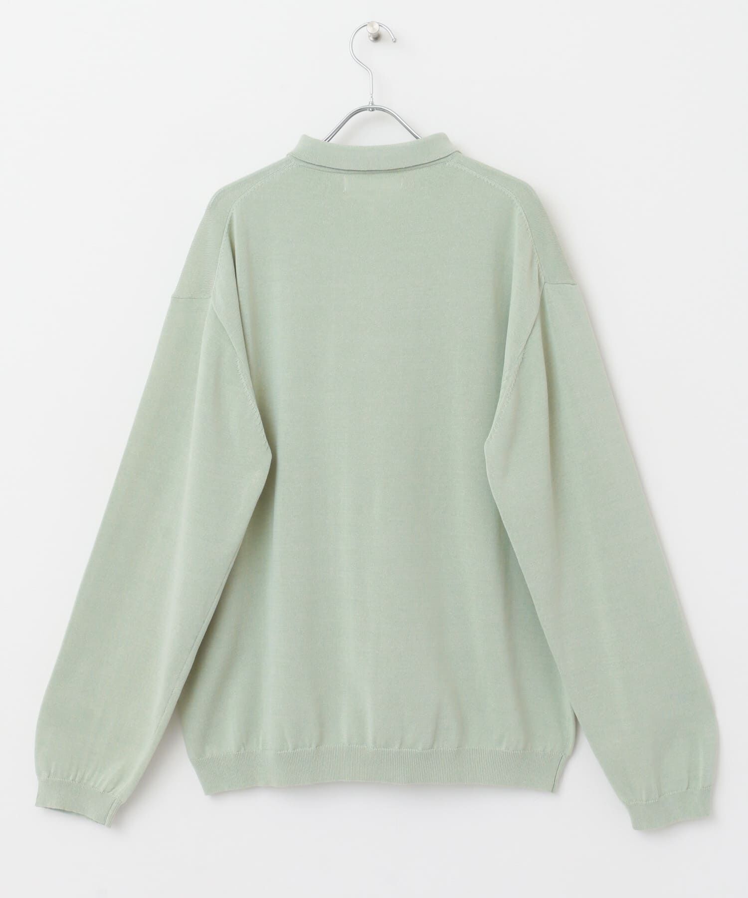 Sonny Label 「『洗濯可』OOPS　ロングスリーブニットポロ」|ニット・セーター|