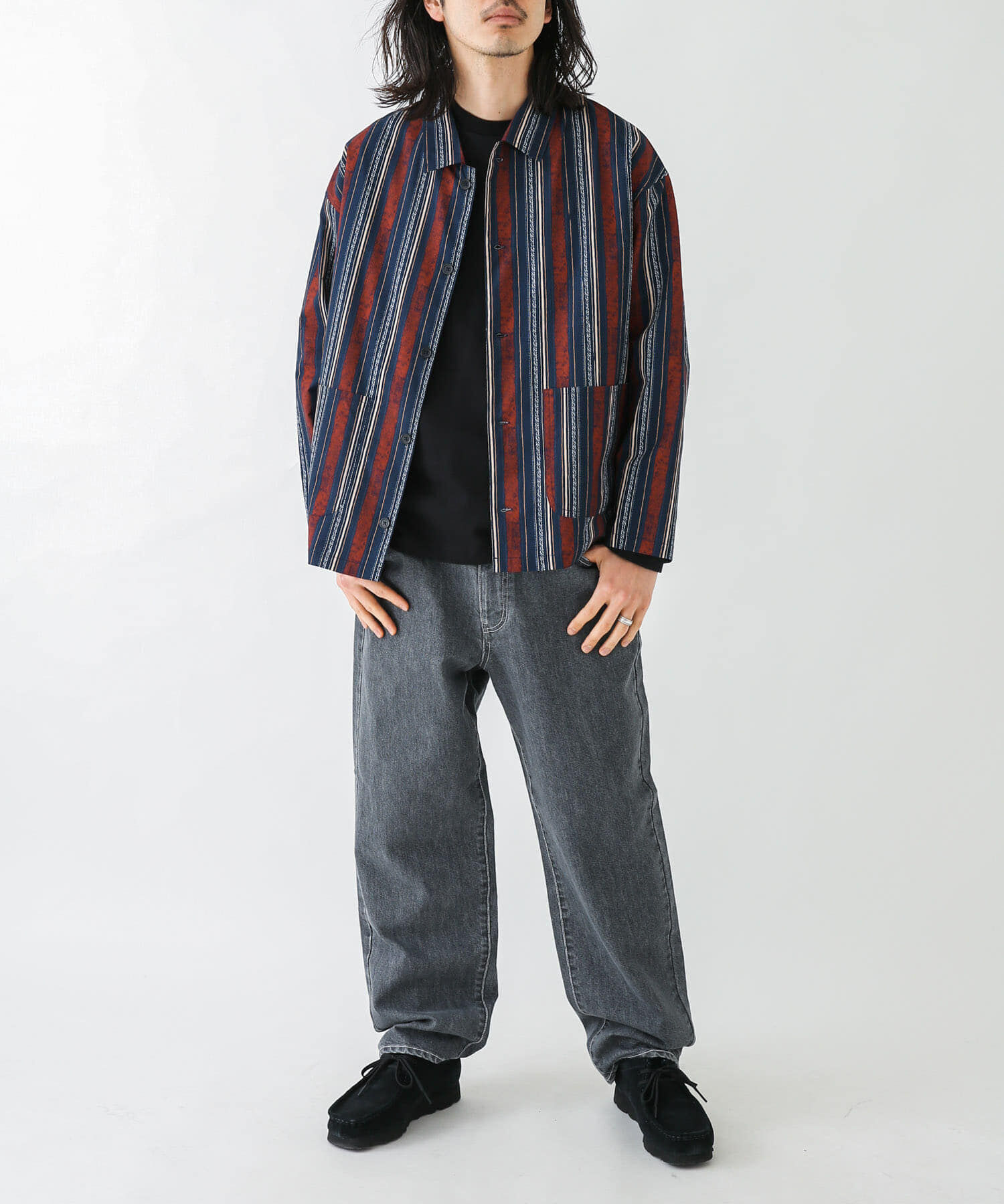 Sonny Label 「デニムワイドストレートパンツ」|デニム|