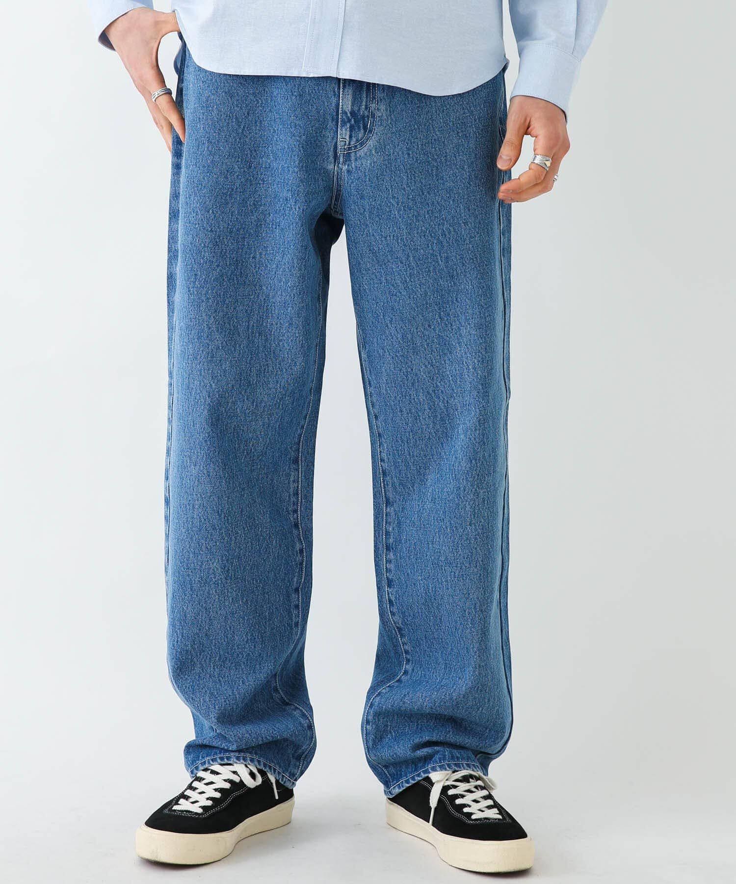 Sonny Label 「デニムワイドストレートパンツ」|デニム|