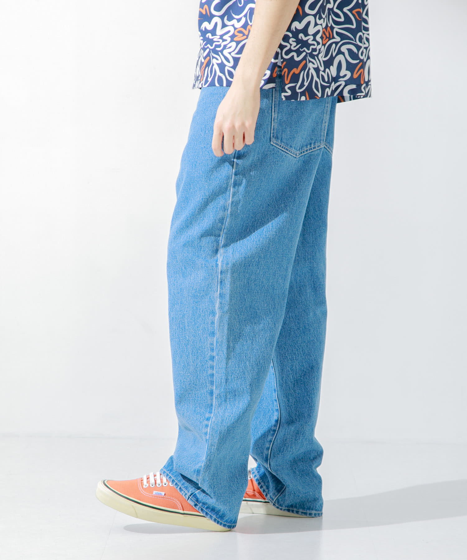 Sonny Label 「デニムワイドストレートパンツ」|デニム|