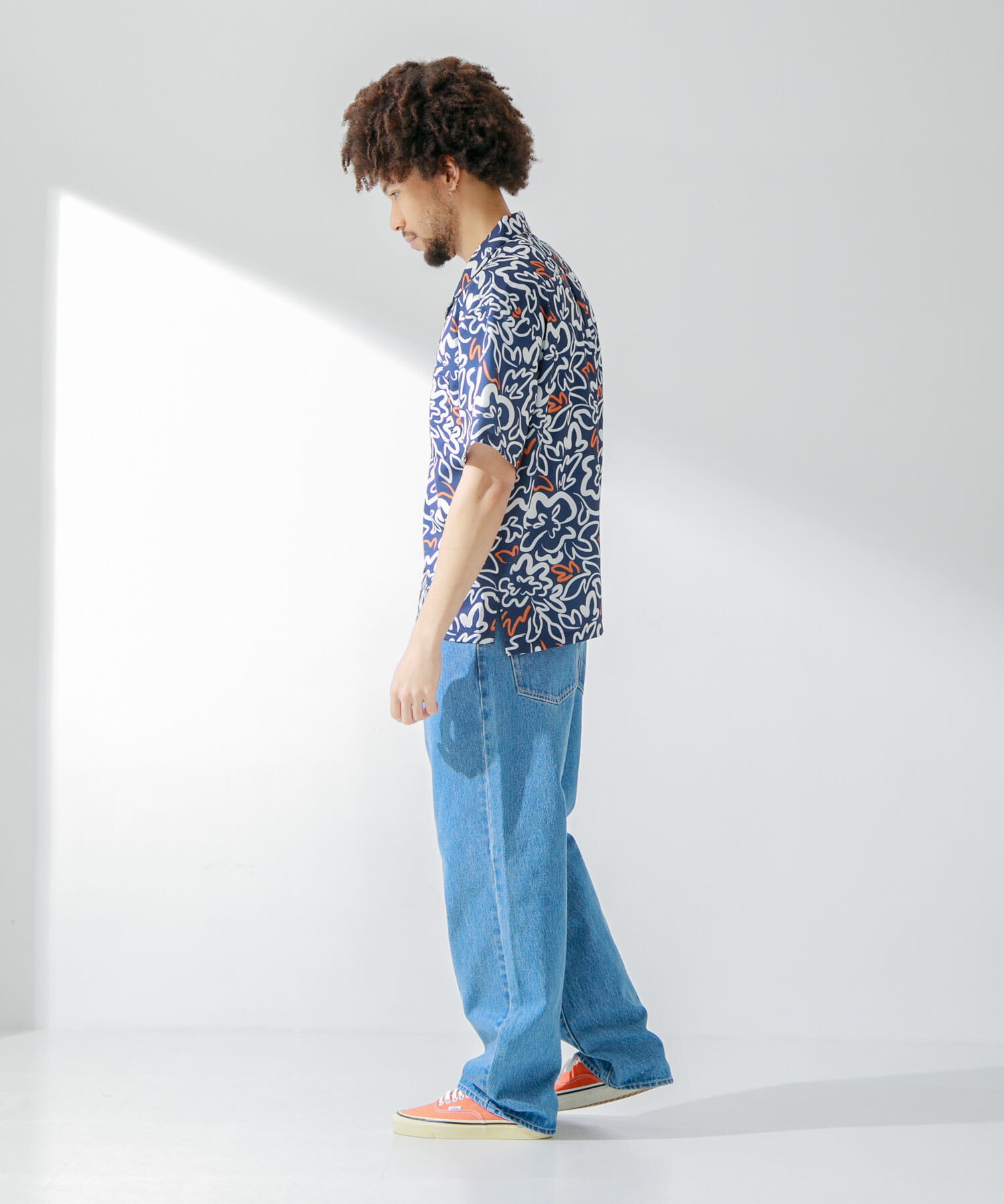 Sonny Label 「デニムワイドストレートパンツ」|デニム|