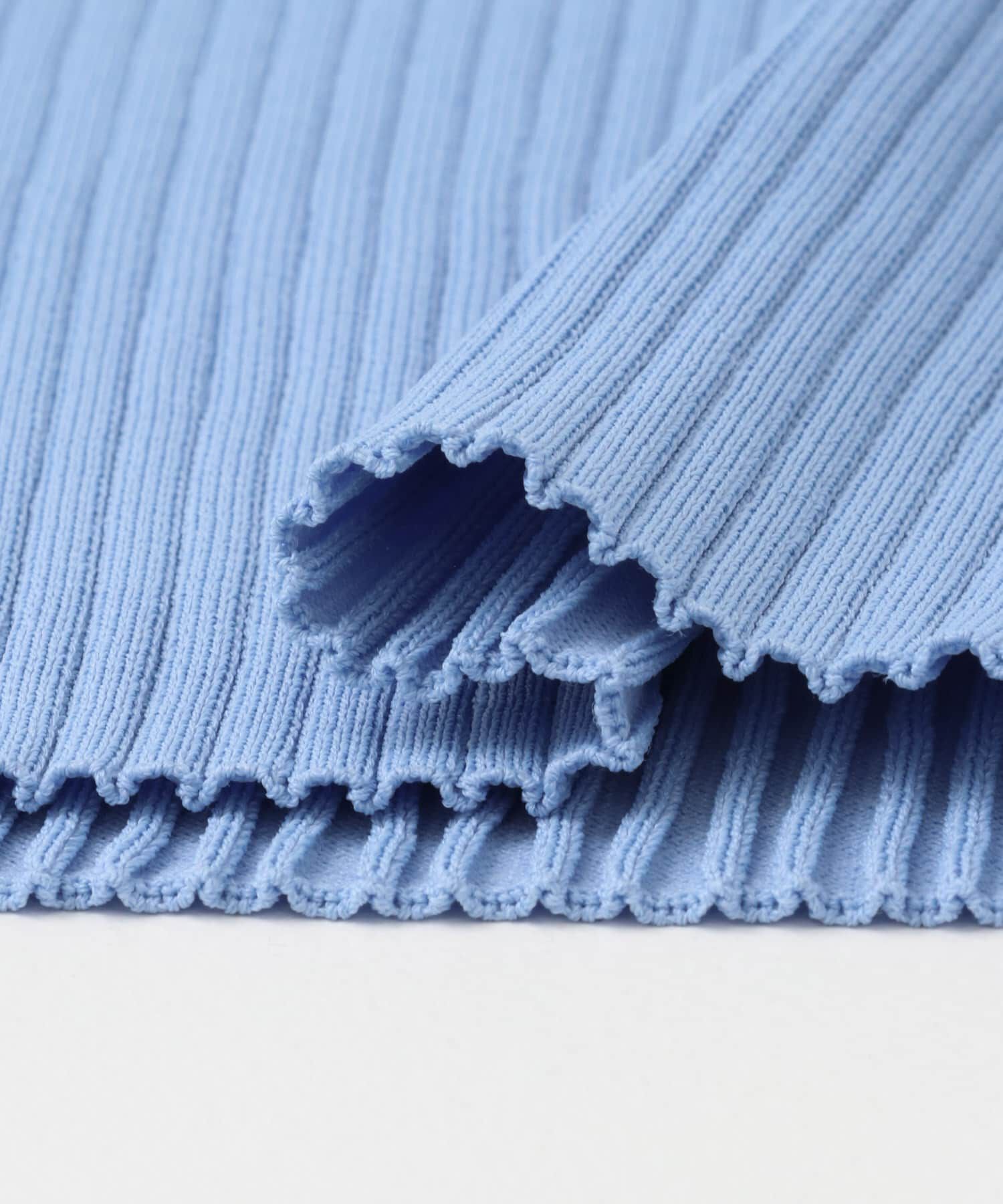 URBAN RESEARCH ROSSO「ハンカチスリーブリブニット」|ニット・セーター|