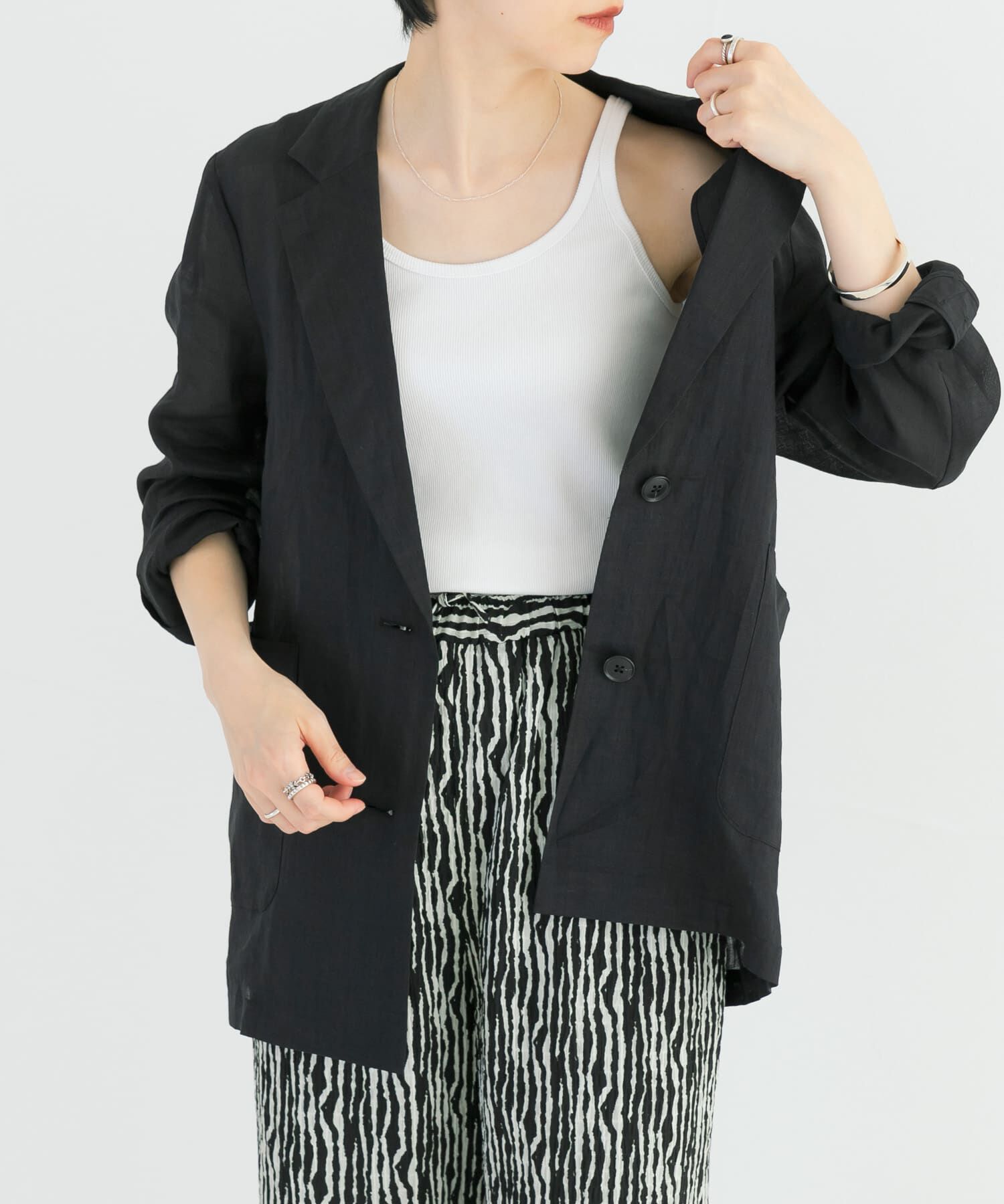 URBAN RESEARCH「『MADE IN JAPAN』リブタンクトップ」|タンクトップ|