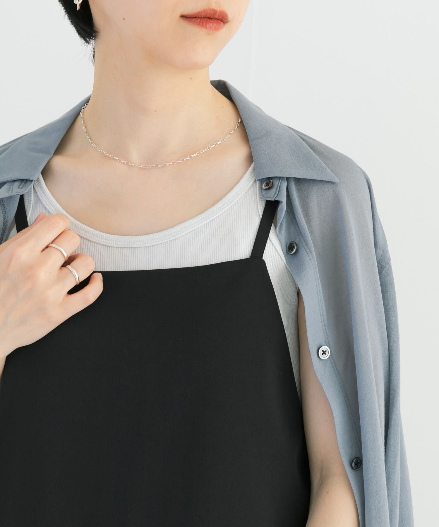 URBAN RESEARCH「『MADE IN JAPAN』リブタンクトップ」|タンクトップ|