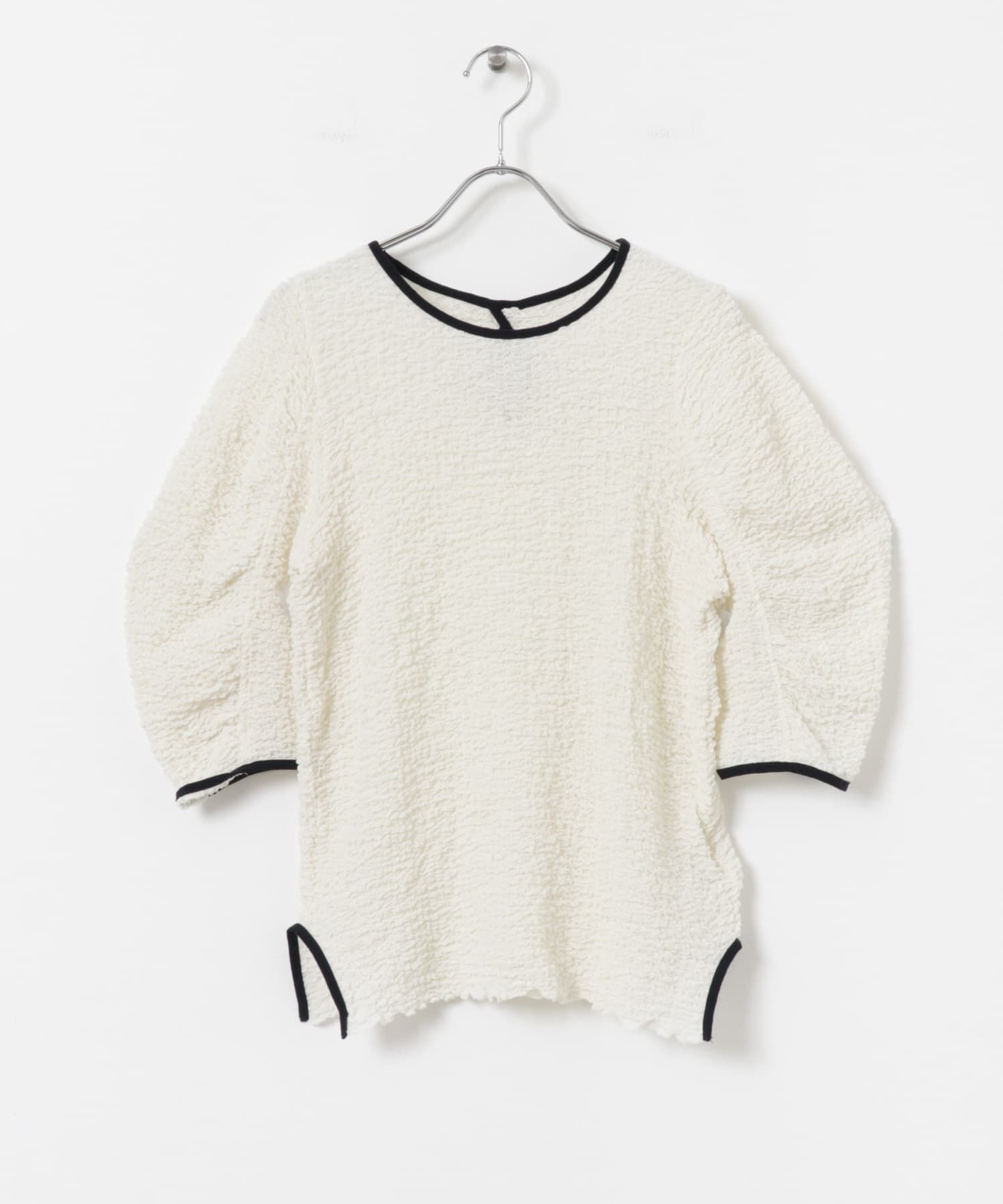 URBAN RESEARCH「シャーリングハーフスリーブプルオーバー」|Tシャツ・カットソー|