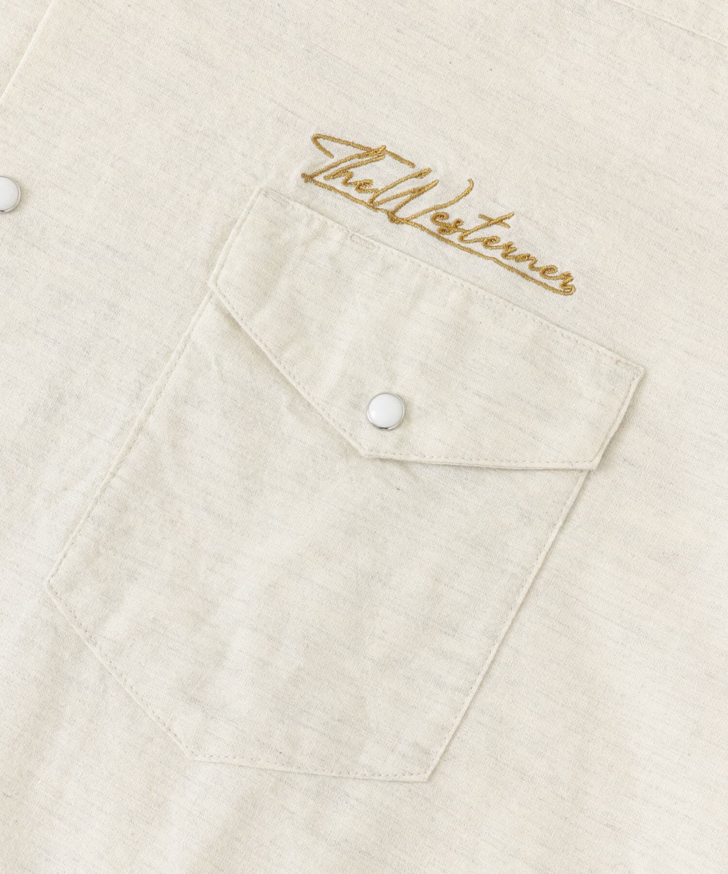 Sonny Label 「『別注』ELY&times;Sonny Label　開襟シャンブレーシャツ」|シャツ・ブラウス|