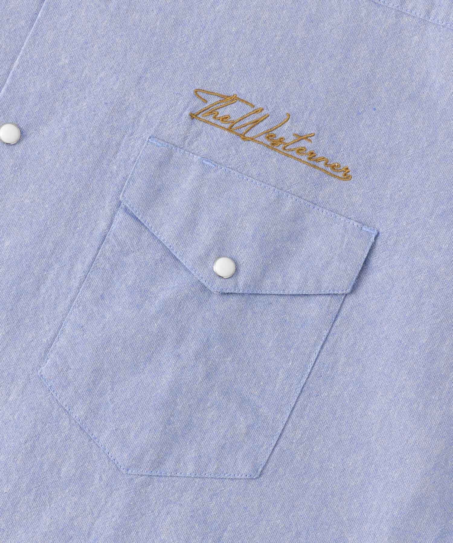 Sonny Label 「『別注』ELY&times;Sonny Label　開襟シャンブレーシャツ」|シャツ・ブラウス|