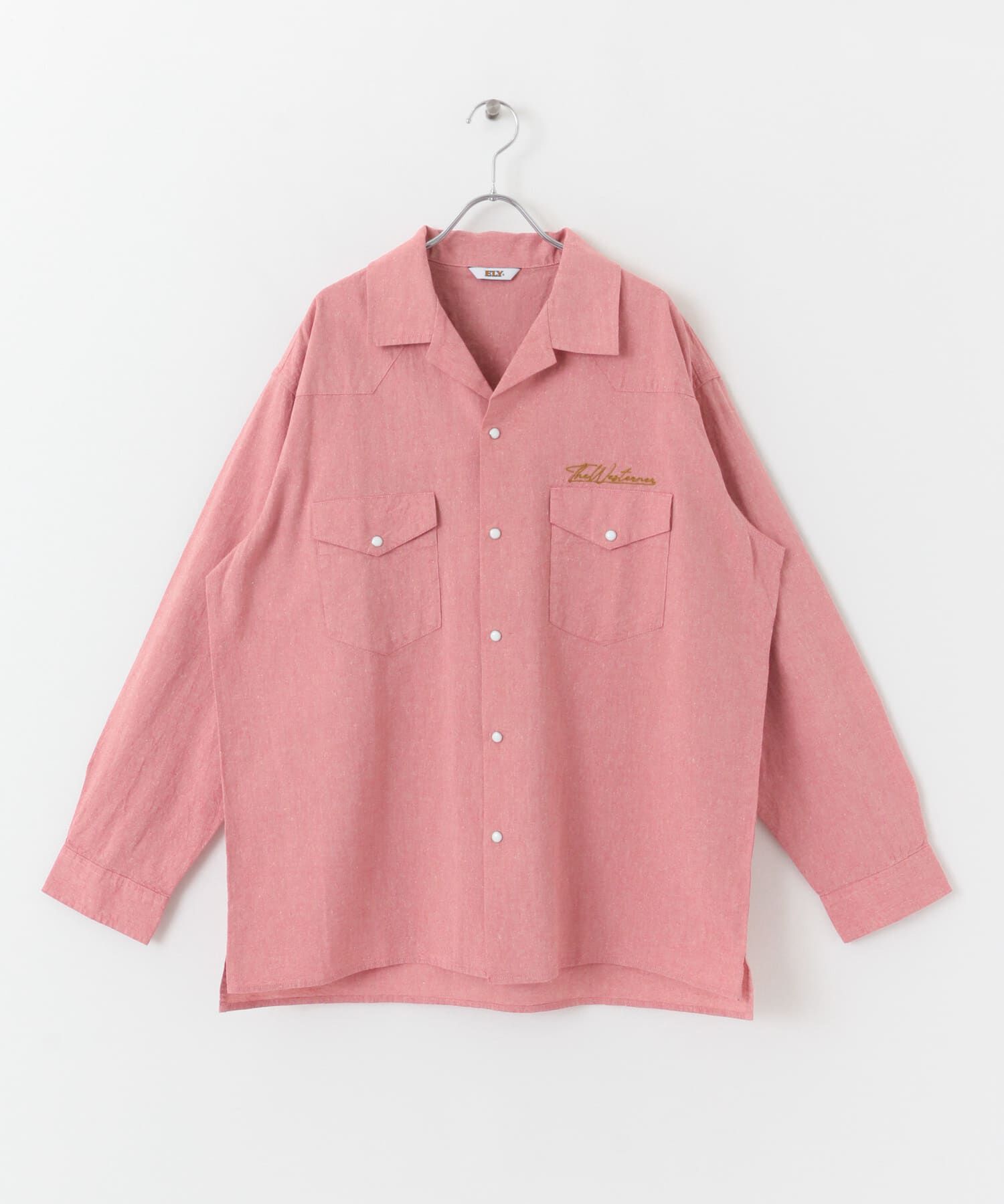 Sonny Label 「『別注』ELY&times;Sonny Label　開襟シャンブレーシャツ」|シャツ・ブラウス|