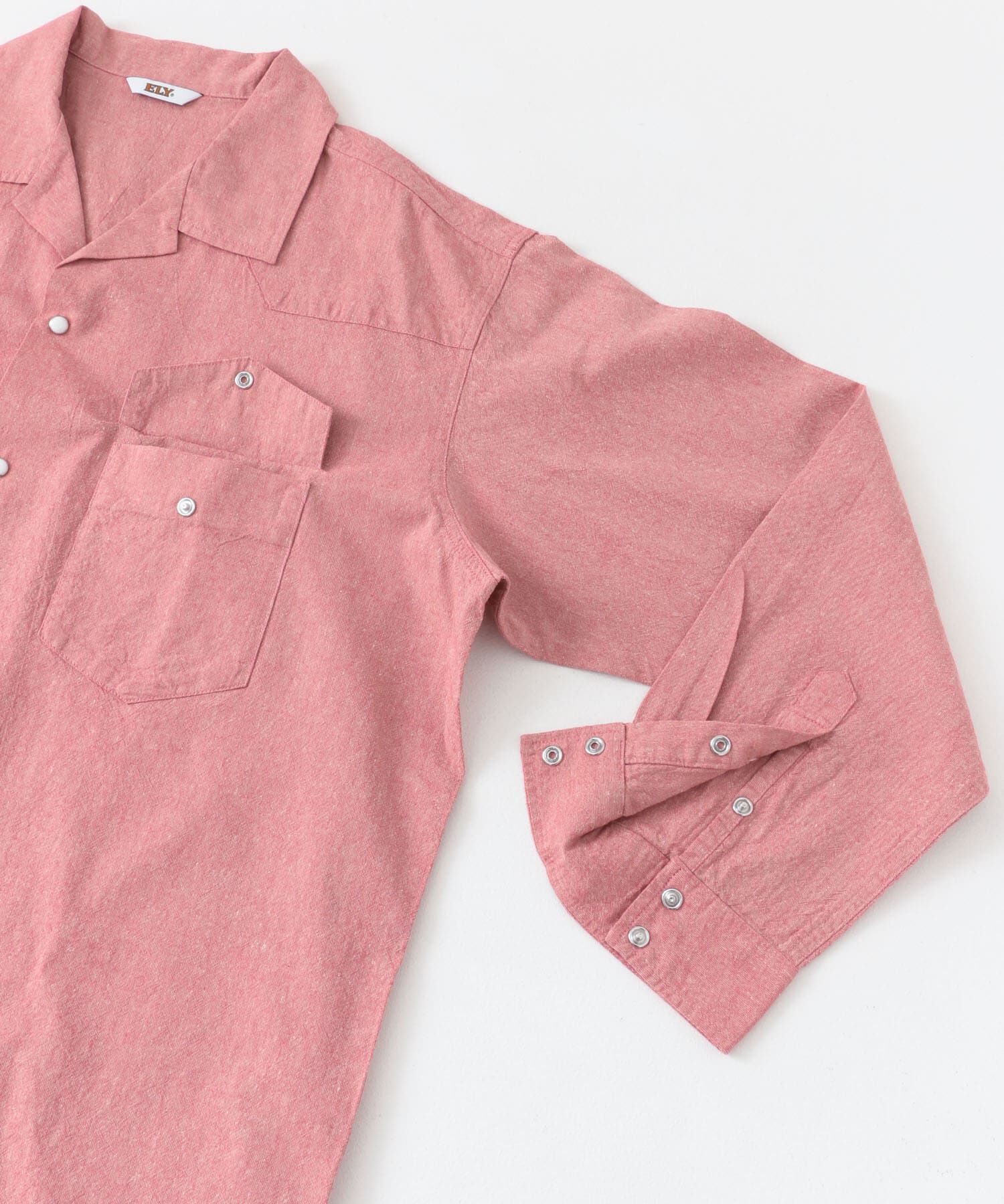 Sonny Label 「『別注』ELY&times;Sonny Label　開襟シャンブレーシャツ」|シャツ・ブラウス|