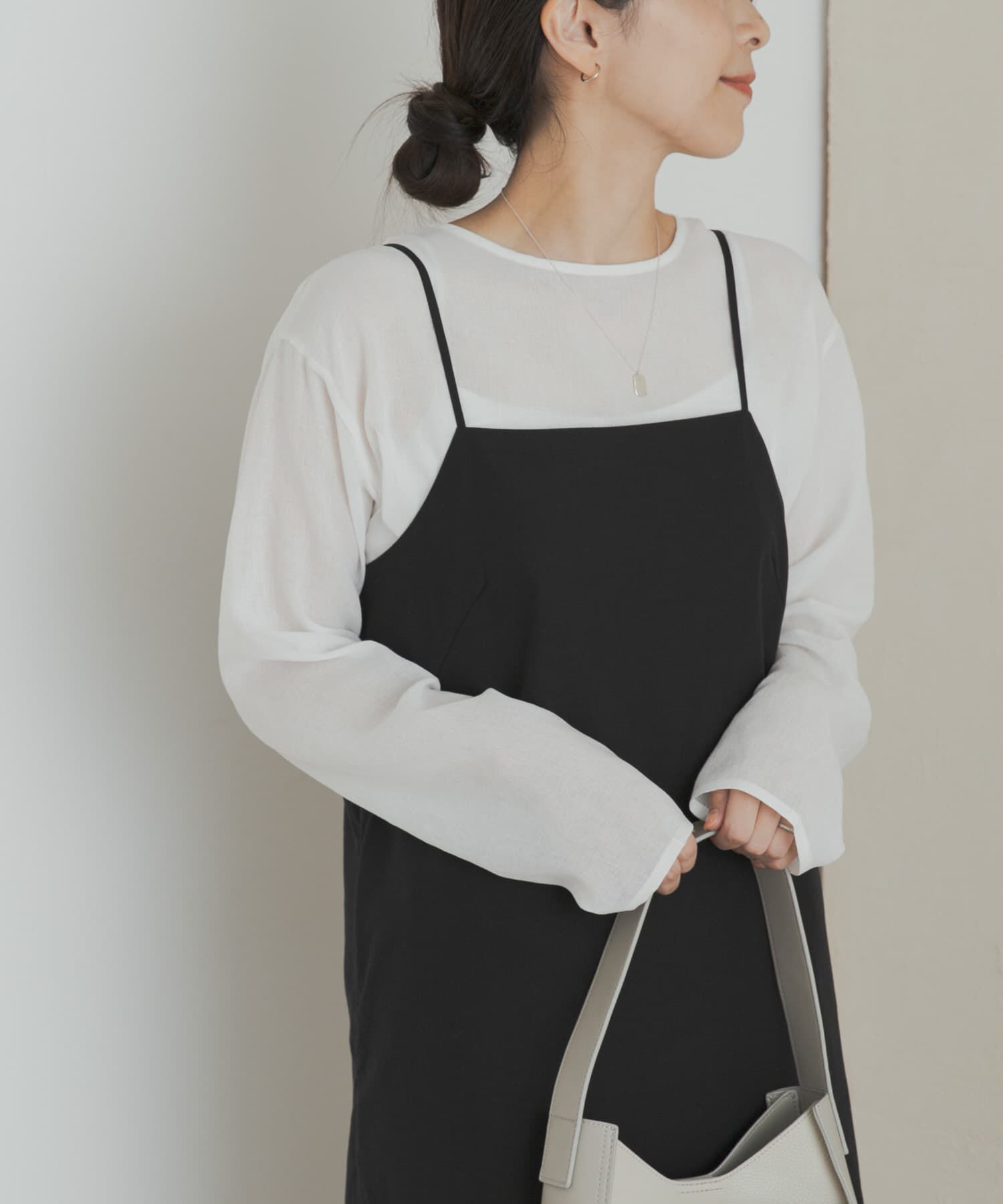 URBAN RESEARCH DOORS「シアーTシャツブラウス」|シャツ・ブラウス|