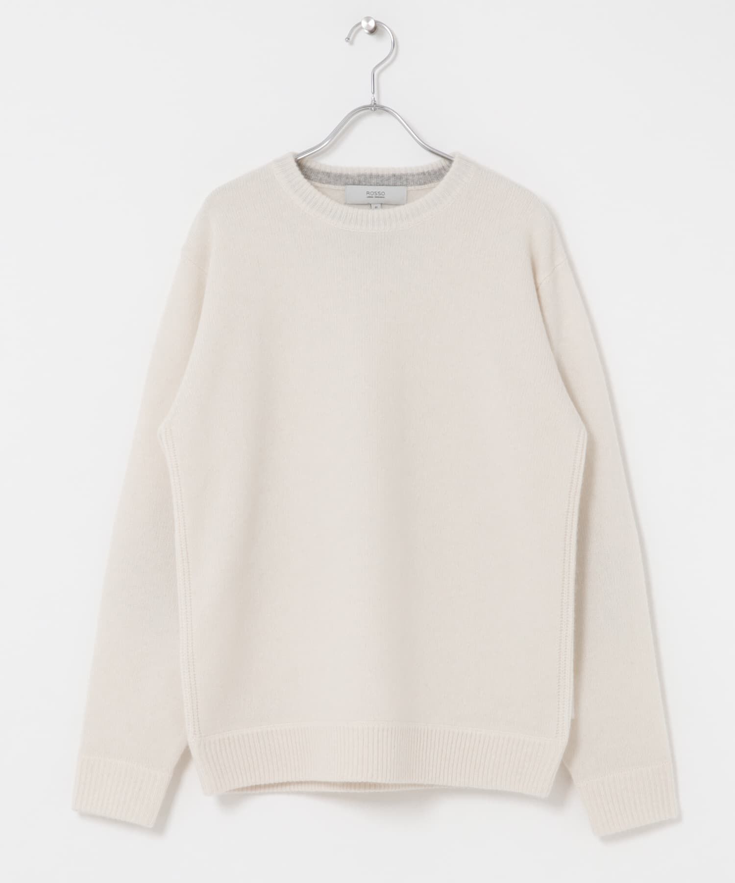 URBAN RESEARCH ROSSO「『XLサイズあり』ハミルトンラムズウールエルボーパッチニット」|ニット・セーター|