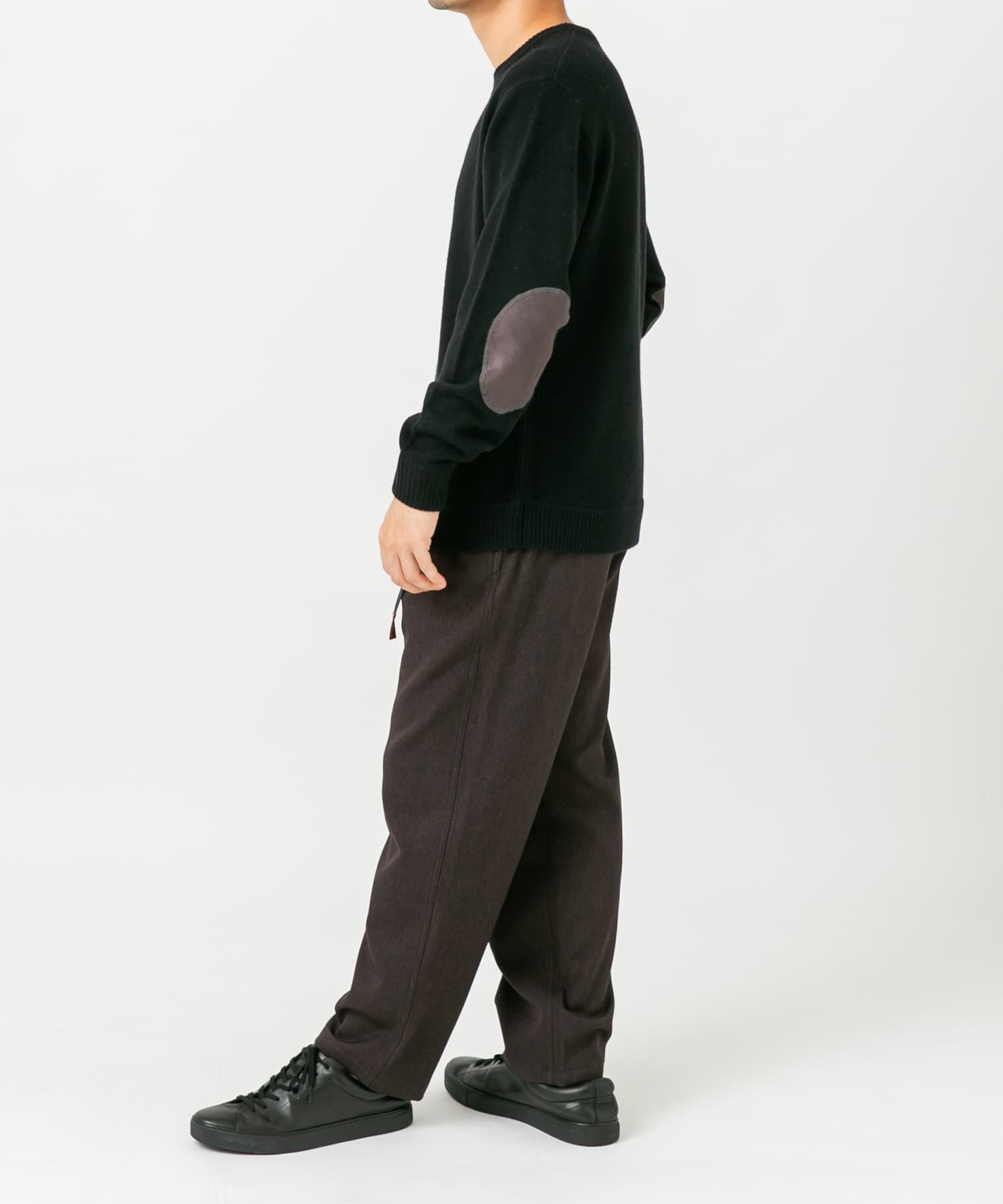 URBAN RESEARCH ROSSO「『XLサイズあり』ハミルトンラムズウールエルボーパッチニット」|ニット・セーター|