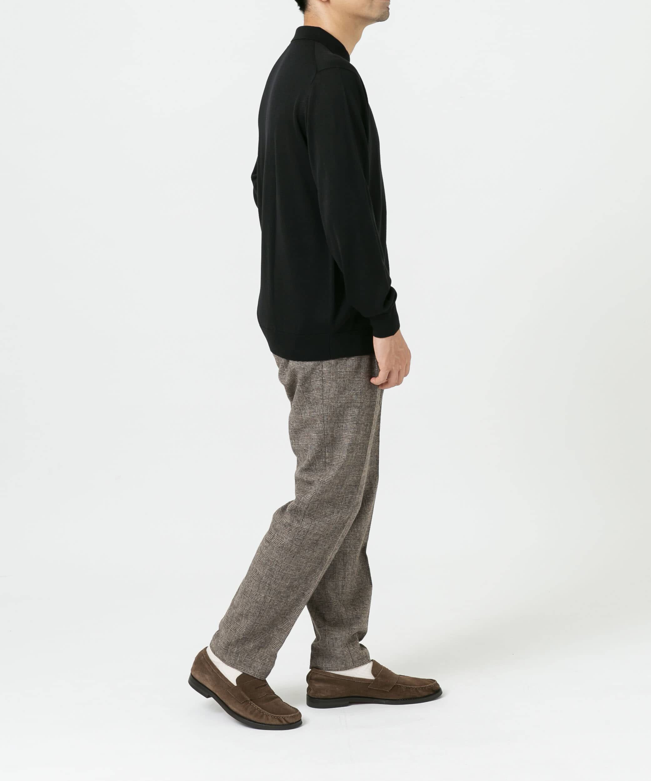 URBAN RESEARCH ROSSO「『XLサイズあり』『UR TECH』ハイゲージニットポロシャツ」|ニット・セーター|