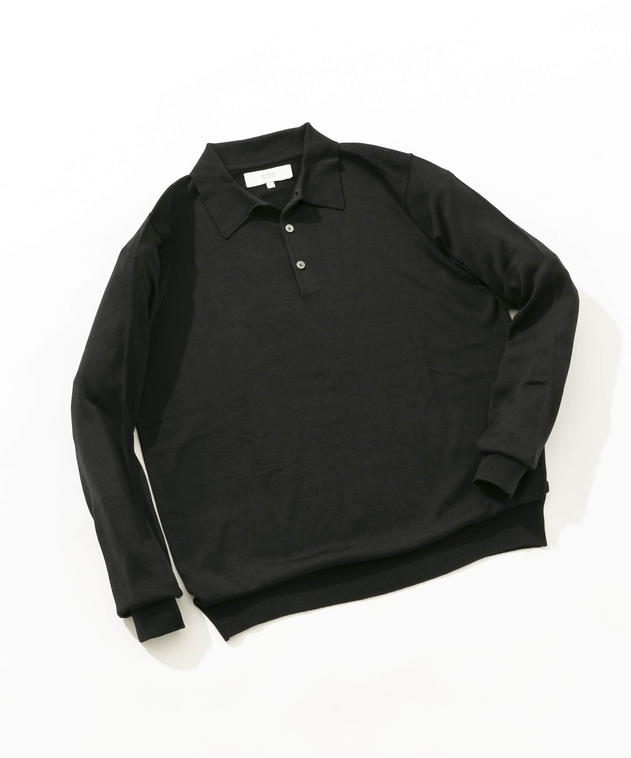 URBAN RESEARCH ROSSO「『XLサイズあり』『UR TECH』ハイゲージニットポロシャツ」|ニット・セーター|