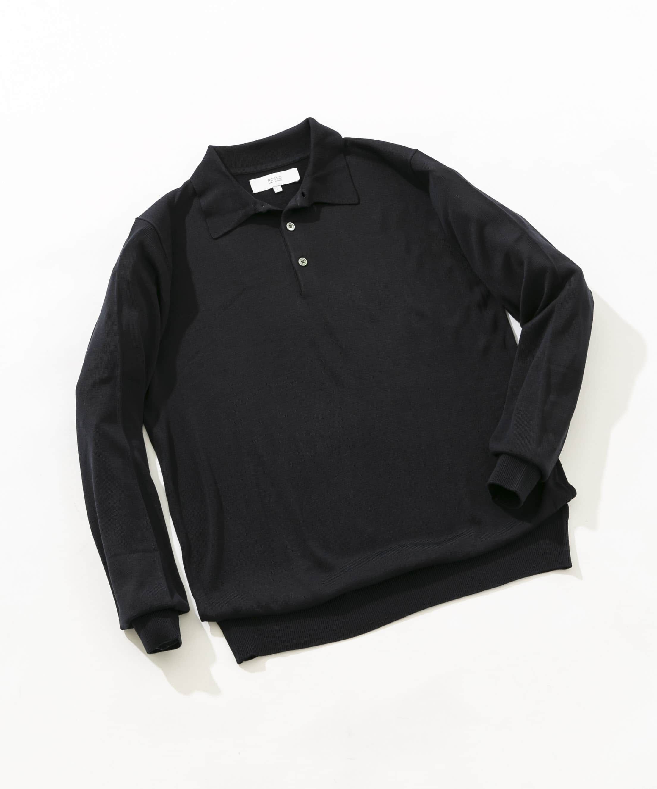 URBAN RESEARCH ROSSO「『XLサイズあり』『UR TECH』ハイゲージニットポロシャツ」|ニット・セーター|