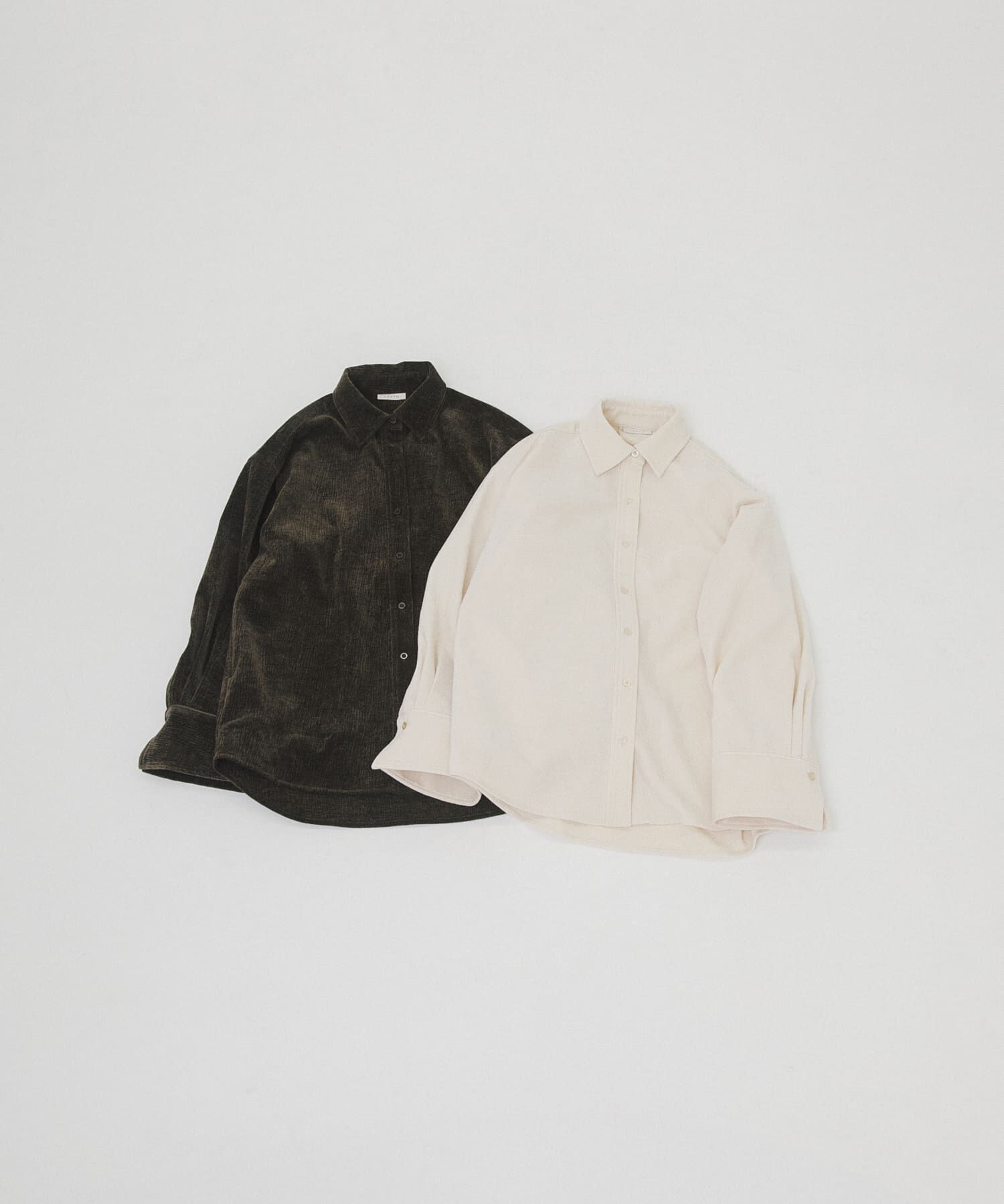 LAATO「wrinkle velor shirts」|シャツ・ブラウス|