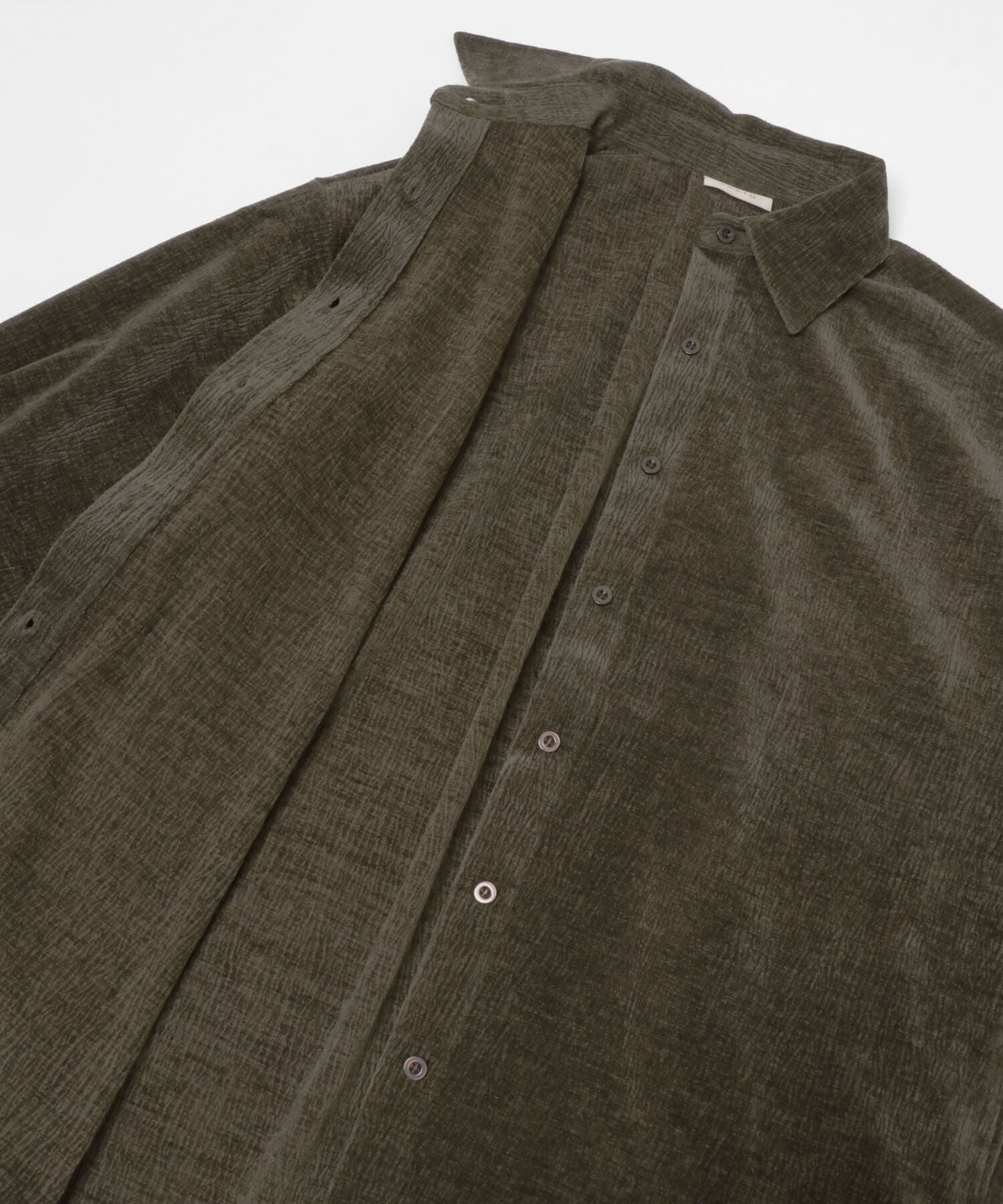 LAATO「wrinkle velor shirts」|シャツ・ブラウス|