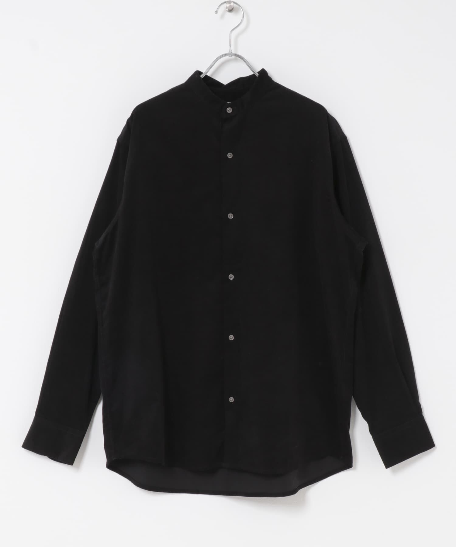 URBAN RESEARCH ROSSO「アーバンリラックスコーデュロイバンドシャツ」|シャツ・ブラウス|