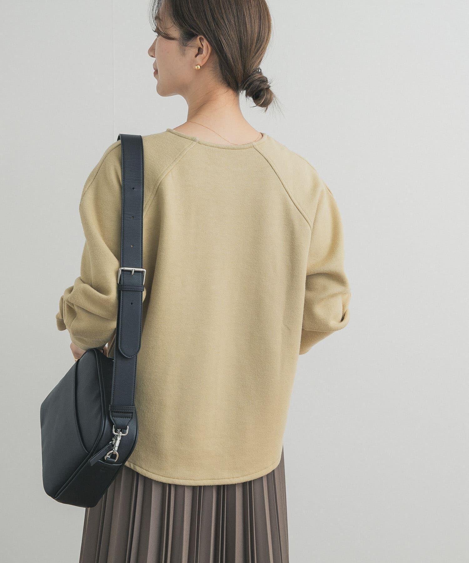 URBAN RESEARCH DOORS「カーブスリーブプルオーバー」|Tシャツ・カットソー|