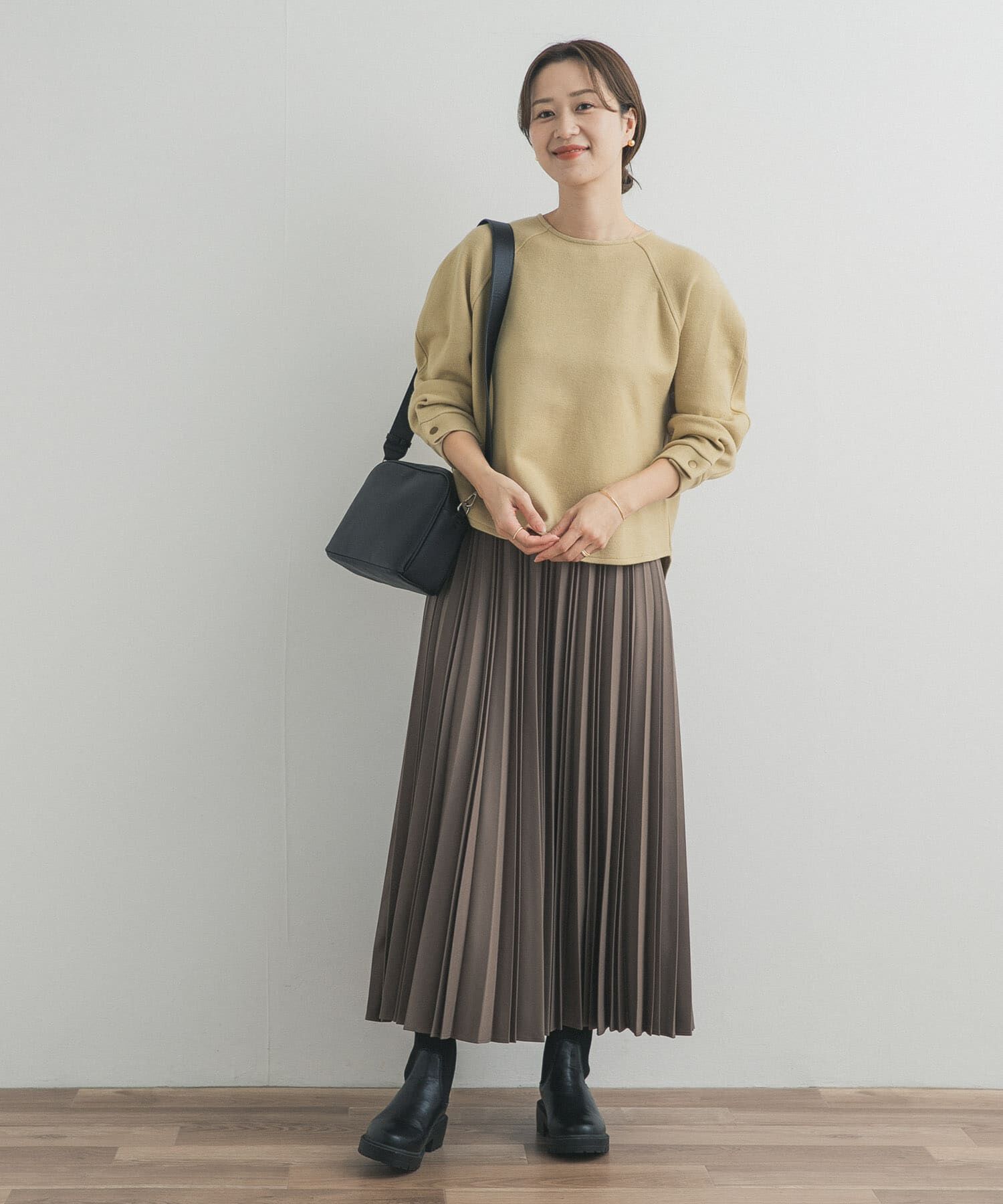 URBAN RESEARCH DOORS「カーブスリーブプルオーバー」|Tシャツ・カットソー|