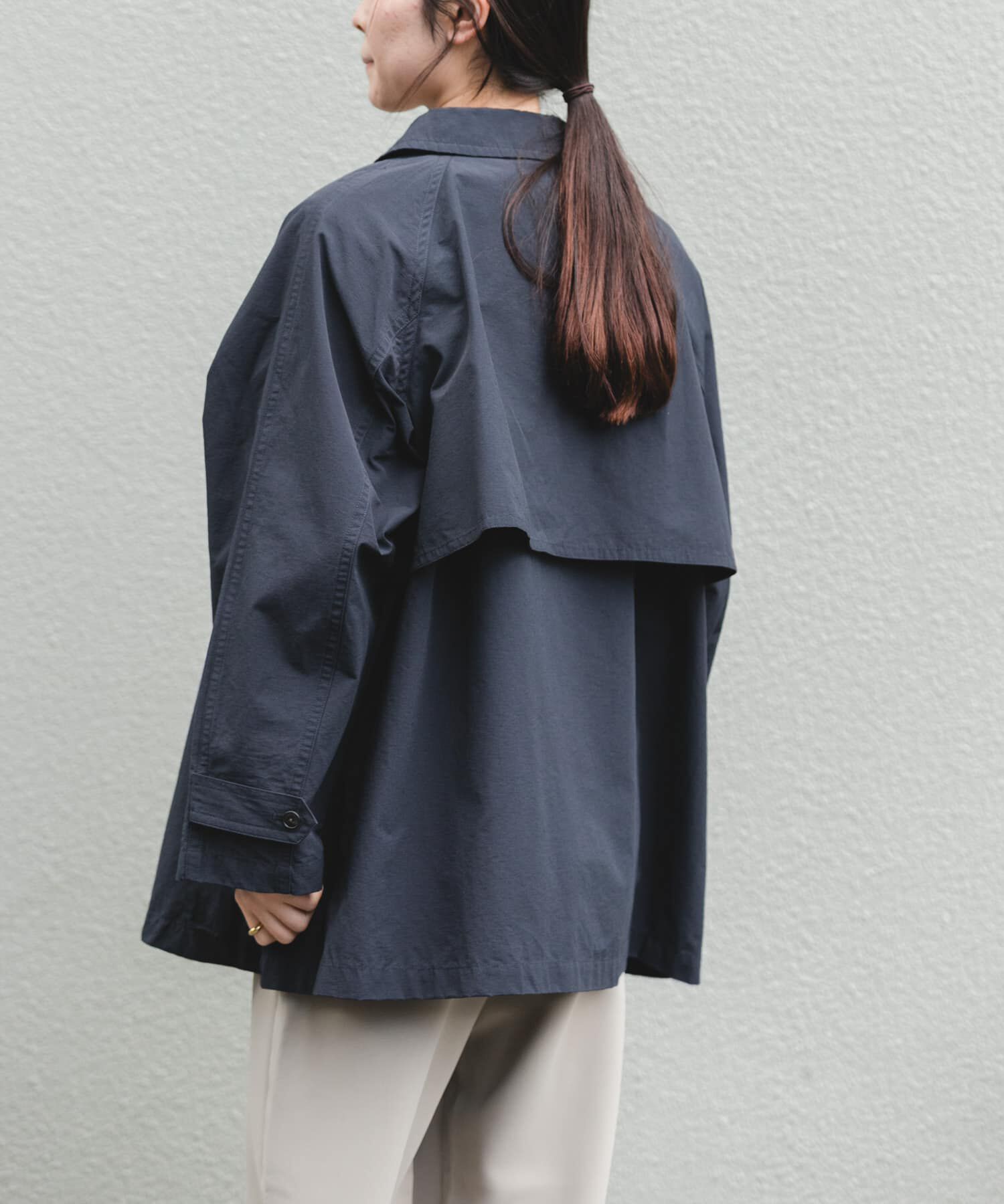 URBAN RESEARCH DOORS「FORK&SPOON　ステンカラーテントコート」|ステンカラーコート|