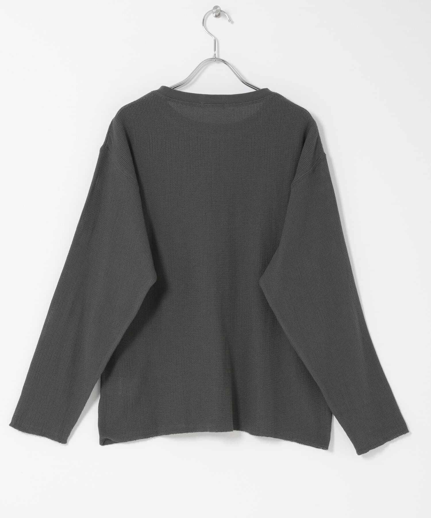 URBAN RESEARCH DOORS「FORK&SPOON　メッシュロングスリーブプルオーバー」|Tシャツ・カットソー|